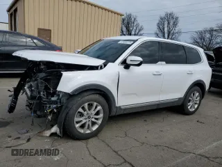 2022 Kia Telluride LX z VIN 5XYP24HC2NG242952, wystawiony jako Copart lot #47429775 z przebiegiem 78 194 mil mil oraz Szkoda całkowita • Salvage title. Historia ofert i sprzedaży dostępna na DreamBid. Obrazek 1.