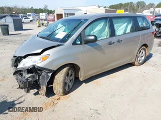 2015 Toyota Sienna L with VIN 5TDZK3DC4FS669496, listed as a IAAI auction lot 41691430 with 119,427 mi miles and . Bid and sale history available at DreamBid. Image 18.