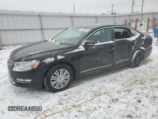 2014 Volkswagen Passat TDI SEL Premium with VIN 1VWCN7A30EC063702, listed as a Copart auction lot 41399945 with 195,673 mi miles and Non Repairable. Bid and sale history available at carsss.com. Image 1.