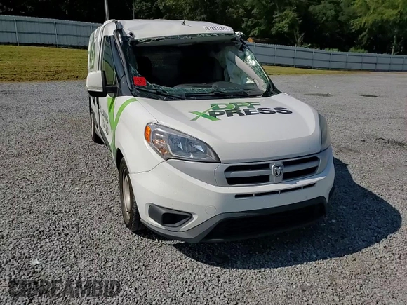 2016 Ram ProMaster City Cargo Tradesman SLT with VIN ZFBERFBT0G6C18409, listed as a Copart auction lot 67853264 with 300,749 mi miles and Salvage Title. Bid and sale history available at DreamBid. Image 11.