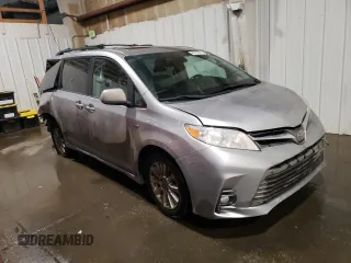 2018 Toyota Sienna XLE with VIN 5TDDZ3DC9JS207322, listed as a Copart auction lot 85513894 with 91,441 mi miles and Salvage Title. Bid and sale history available at carsss.com. Image 4.