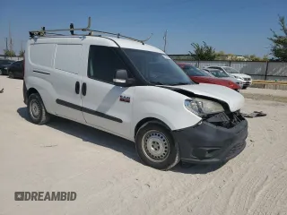 2017 Ram ProMaster City Cargo Van Tradesman with VIN ZFBERFAB3H6E11566, listed as a Copart auction lot 72975894 with 124,673 mi miles and Salvage Title. Bid and sale history available at carsss.com. Image 4.