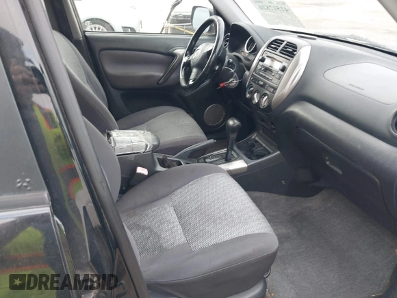 2005 Toyota RAV4 with VIN JTEHD20V350044477, listed as a IAAI auction lot 41512810 with 213,660 mi miles. Bid and sale history available at carsss.com. Image 5.