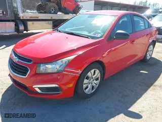 2015 Chevrolet Cruze LS with VIN 1G1PA5SH8F7140379, listed as a IAAI auction lot 41816936 with 169,717 mi miles. Bid and sale history available at carsss.com. Image 2.