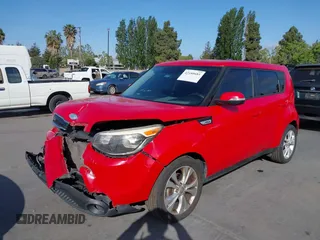 2014 Kia Soul + with VIN KNDJP3A51E7723236, listed as a IAAI auction lot 42180681 with 192,085 mi miles and . Bid and sale history available at DreamBid. Image 6.