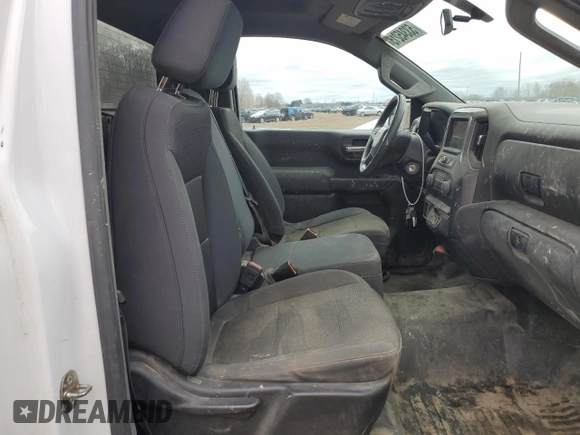 2020 Chevrolet Silverado 1500 Work Truck with VIN 3GCNWAEH7LG152902, listed as a Copart auction lot 53345215 with 139,498 mi miles and Clean Title. Bid and sale history available at carsss.com. Image 10.