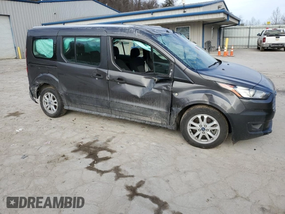 2020 Ford Transit Connect XL with VIN NM0GE9E29L1460302, listed as a Copart auction lot 47608165 with 36,221 mi miles and Salvage title. Bid and sale history available at DreamBid. Image 4.