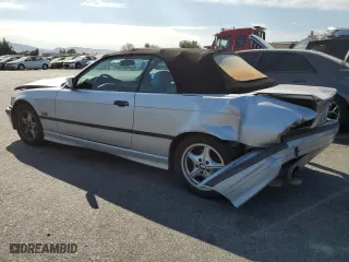 1996 BMW 3-Series 328IC with VIN WBABK8328TET91062, listed as a Copart auction lot 66011034 with 0 mi miles and Salvage Title. Bid and sale history available at carsss.com. Image 2.