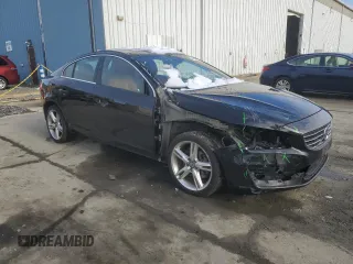 2016 Volvo S60 T5 Premier with VIN YV1612TK5G2398069, listed as a Copart auction lot 44574905 with 59,268 mi miles and Salvage Title. Bid and sale history available at carsss.com. Image 4.