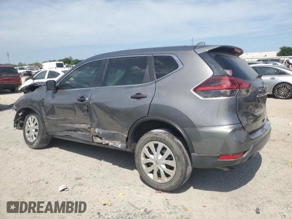 2019 Nissan Rogue SV with VIN JN8AT2MT5KW264590, listed as a Copart auction lot 55250955 with 0 mi miles and Non Repairable. Bid and sale history available at carsss.com. Image 2.