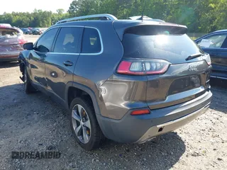 2019 Jeep Cherokee Limited with VIN 1C4PJLDX1KD173431, listed as a IAAI auction lot 42164174 with 87,870 mi miles and . Bid and sale history available at DreamBid. Image 3.