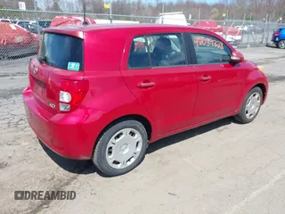 2008 Scion xD with VIN JTKKU104X8J027713, listed as a IAAI auction lot 42039328 with 217,720 mi miles. Bid and sale history available at carsss.com. Image 4.