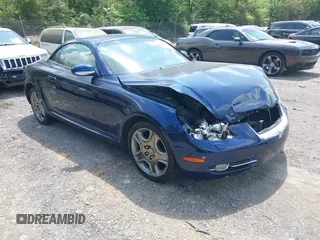 2006 Lexus SC 430 z VIN JTHFN48Y669006546, wystawiony jako IAAI lot #42119904 z przebiegiem 93 250 mil mil oraz . Historia ofert i sprzedaży dostępna na DreamBid. Obrazek 1.