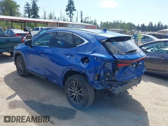 2023 Lexus NX 350 Premium with VIN 2T2GGCEZ4PC017768, listed as a IAAI auction lot 42183152 with 21,783 mi miles and . Bid and sale history available at DreamBid. Image 3.
