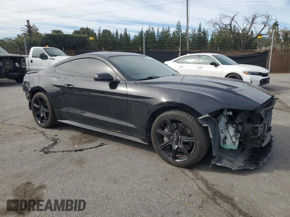 2019 Ford Mustang GT with VIN 1FA6P8CF1K5118865, listed as a Copart auction lot 47283645 with 41,916 mi miles and Salvage Title. Bid and sale history available at carsss.com. Image 4.