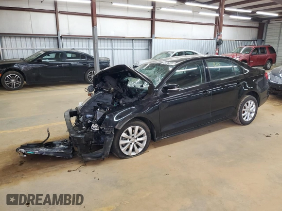2012 Volkswagen Jetta Sedan SE w/Convenience with VIN 3VWDX7AJ4CM328744, listed as a Copart auction lot 49476365 with 0 mi miles and Salvage Title. Bid and sale history available at carsss.com. Image 1.