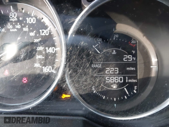 2017 Mazda CX-5 Touring with VIN JM3KFBCL1H0227290, listed as a IAAI auction lot 41400188 with 58,801 mi miles. Bid and sale history available at carsss.com. Image 7.
