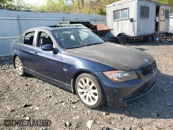 2007 BMW 3 Series 328xi with VIN WBAVC73597KP30532, listed as a Copart auction lot 54102915 with 143,583 mi miles and Clean title. Bid and sale history available at DreamBid. Image 4.