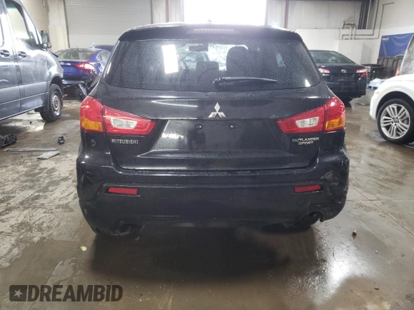 2012 Mitsubishi Outlander Sport SE with VIN JA4AP4AU5CZ008274, listed as a Copart auction lot 77909044 with 230,047 mi miles and Salvage Title. Bid and sale history available at carsss.com. Image 6.