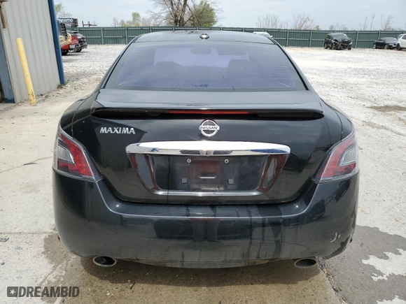 2014 Nissan Maxima 3.5 S with VIN 1N4AA5AP4EC430006, listed as a Copart auction lot 51100775 with 107,216 mi miles and Salvage Title. Bid and sale history available at carsss.com. Image 6.