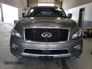 2017 Infiniti QX80 with VIN JN8AZ2NE1H9154366, listed as a Copart auction lot 59975204 with 130,499 mi miles and Salvage Title. Bid and sale history available at carsss.com. Image 5.