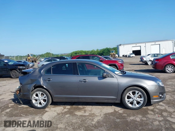 2012 Ford Fusion SE with VIN 3FAHP0HA8CR405514, listed as a IAAI auction lot 42535230 with Not provided miles and . Bid and sale history available at DreamBid. Image 14.
