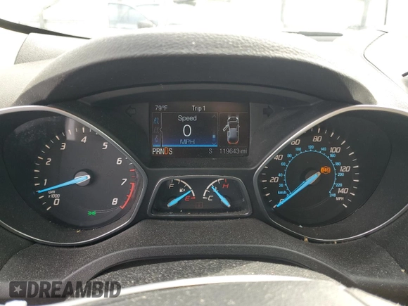2015 Ford Escape Titanium with VIN 1FMCU9J97FUA22366, listed as a Copart auction lot 49128885 with 119,643 mi miles and Salvage Title. Bid and sale history available at carsss.com. Image 9.