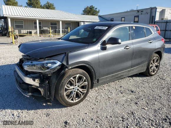 2019 BMW X2 sDrive28i with VIN WBXYJ3C53KEP76981, listed as a Copart auction lot 42219925 with 74,023 mi miles and Salvage Title. Bid and sale history available at carsss.com. Image 1.
