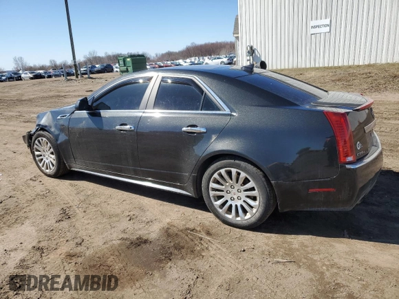 2013 Cadillac CTS with VIN 1G6DM5E35D0146196, listed as a Copart auction lot 50296865 with 143,524 mi miles and Salvage Title. Bid and sale history available at DreamBid. Image 2.