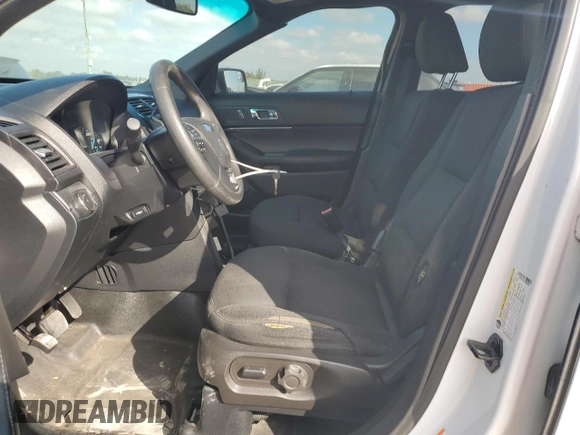 2016 Ford Utility Police Interceptor with VIN 1FM5K8AR4GGD30586, listed as a Copart auction lot 42431905 with 97,885 mi miles and Salvage Title. Bid and sale history available at carsss.com. Image 7.