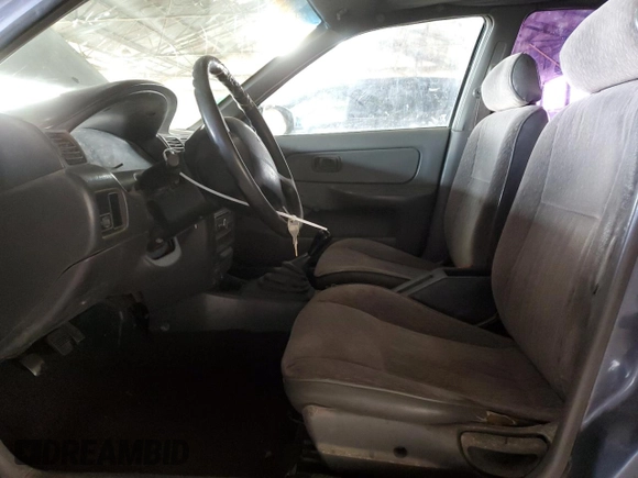 1999 Nissan Sentra XE with VIN 1N4AB41D7XC700507, listed as a Copart auction lot 44410765 with 91,655 mi miles and Salvage title. Bid and sale history available at DreamBid. Image 7.