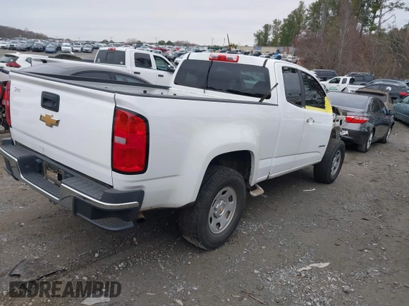 2018 Chevrolet Colorado 2WD Work Truck with VIN 1GCHSBEA3J1136158, listed as a IAAI auction lot 41112754 with 109,190 mi miles. Bid and sale history available at carsss.com. Image 4.