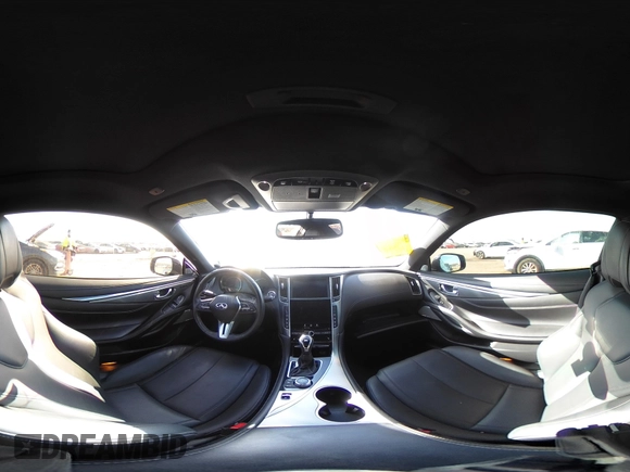 2018 Infiniti Q60 Luxe with VIN JN1CV7EK0JM200522, listed as a IAAI auction lot 41308958 with 28,015 mi miles and . Bid and sale history available at carsss.com. Image 18.