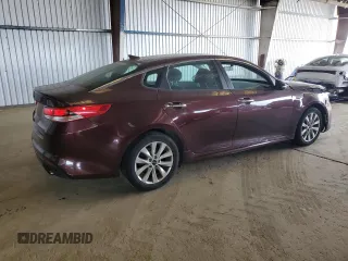2017 Kia Optima LX with VIN 5XXGT4L3XHG153921, listed as a Copart auction lot 55926695 with 140,246 mi miles and Salvage title. Bid and sale history available at DreamBid. Image 3.