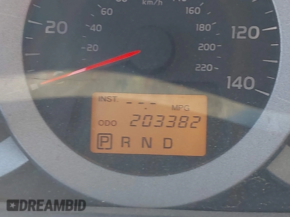 2012 Toyota RAV4 with VIN 2T3BF4DV2CW212841, listed as a IAAI auction lot 41744642 with 203,382 mi miles. Bid and sale history available at carsss.com. Image 15.