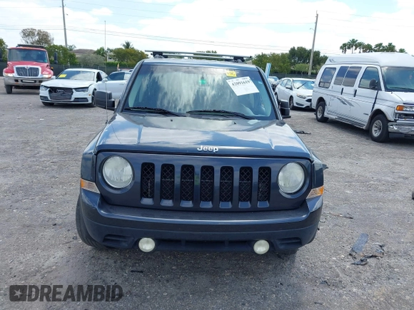 2014 Jeep Patriot Latitude with VIN 1C4NJPFA4ED604145, listed as a IAAI auction lot 42091619 with 81,119 mi miles and . Bid and sale history available at carsss.com. Image 13.