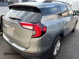 2023 GMC Terrain SLE with VIN 3GKALMEG5PL180781, listed as a IAAI auction lot 42128420 with 23,486 mi miles. Bid and sale history available at carsss.com. Image 1.