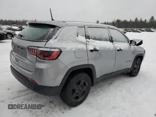 2018 Jeep Compass Sport with VIN 3C4NJCABXJT118016, listed as a Copart auction lot 44931595 with 149,146 mi miles and Clean Title. Bid and sale history available at carsss.com. Image 3.