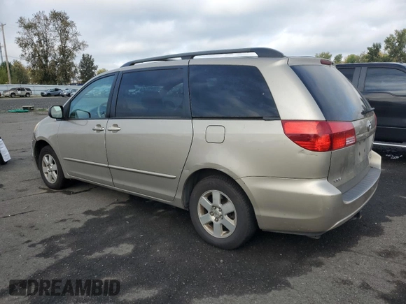 2004 Toyota Sienna CE with VIN 5TDZA23CX4S018644, listed as a Copart auction lot 77444934 with 201,983 mi miles and Salvage Title. Bid and sale history available at DreamBid. Image 2.