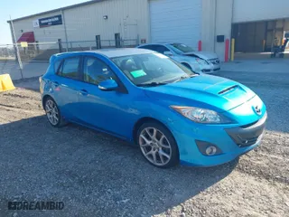 2010 Mazda Mazda3 Mazdaspeed3 Sport with VIN JM1BL1H49A1171404, listed as a IAAI auction lot 41872820 with 134,991 mi miles. Bid and sale history available at carsss.com. Image 1.