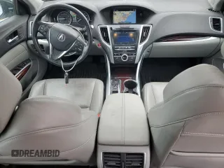 2015 Acura TLX Technology with VIN 19UUB2F56FA024754, listed as a Copart auction lot 57663145 with 146,674 mi miles and Salvage title. Bid and sale history available at DreamBid. Image 8.