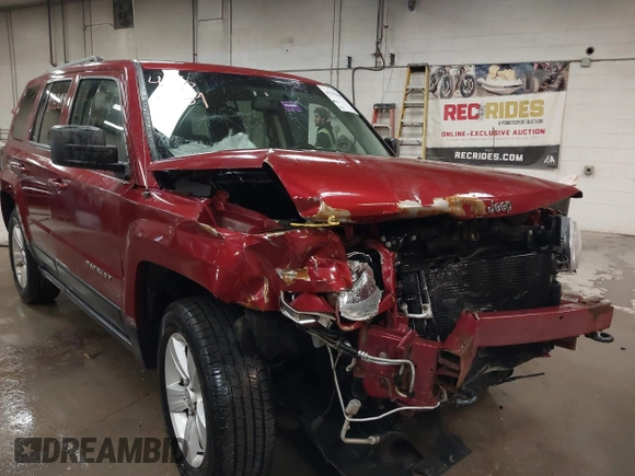 2014 Jeep Patriot Latitude with VIN 1C4NJRFB4ED884900, listed as a IAAI auction lot 41762139 with 131,635 mi miles and . Bid and sale history available at DreamBid. Image 6.