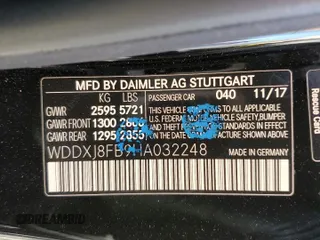 2017 Mercedes-Benz S 550 with VIN WDDXJ8FB9HA032248, listed as a Copart auction lot 49235033 with 59,997 mi miles and . Bid and sale history available at DreamBid. Image 12.