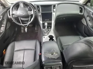 2017 Infiniti Q50 Signature Edition with VIN JN1EV7APXHM736348, listed as a Copart auction lot 51352315 with 159,434 mi miles and Salvage Title. Bid and sale history available at DreamBid. Image 8.