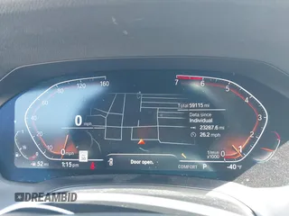 2019 BMW 3 Series 330i with VIN WBA5R1C51KFH09402, listed as a IAAI auction lot 41869138 with 59,115 mi miles and . Bid and sale history available at DreamBid. Image 7.