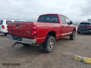 2007 Dodge Ram 2500 SLT with VIN 1D7KS28C57J501540, listed as a IAAI auction lot 41558961 with 249,238 mi miles. Bid and sale history available at carsss.com. Image 4.