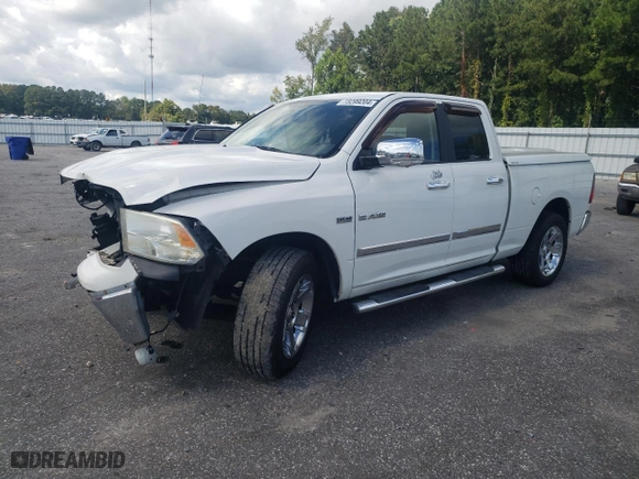 2009 Dodge Ram 1500 ST with VIN 1D3HB18T69S705234, listed as a Copart auction lot 73299204 with 170,222 mi miles and Salvage Title. Bid and sale history available at carsss.com. Image 1.