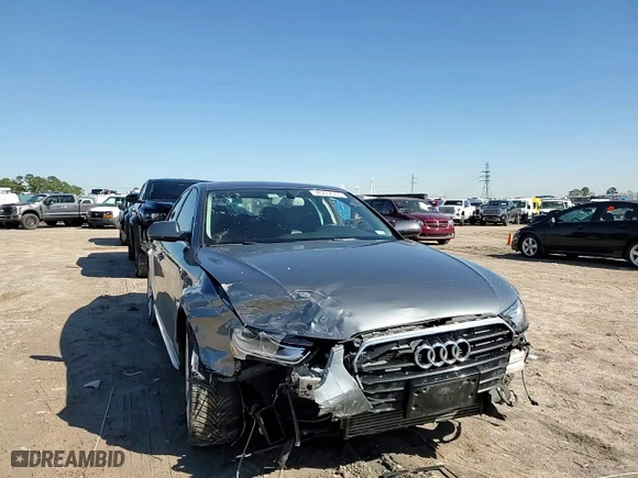 2015 Audi A4 Premium Plus with VIN WAUFFAFL0FN021276, listed as a Copart auction lot 46272565 with 120,100 mi miles and Salvage Title. Bid and sale history available at carsss.com. Image 10.