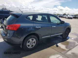 2012 Nissan Rogue S with VIN JN8AS5MT8CW279591, listed as a Copart auction lot 50139105 with 135,634 mi miles and Salvage Title. Bid and sale history available at carsss.com. Image 3.
