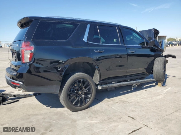 2022 Chevrolet Tahoe High Country with VIN 1GNSKTKL7NR359349, listed as a Copart auction lot 77077774 with 22,438 mi miles and Salvage Title. Bid and sale history available at carsss.com. Image 3.